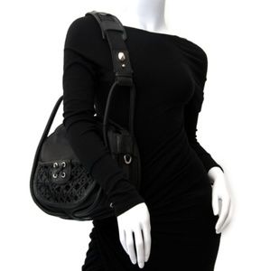 Black Christian dior bag